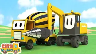 Fun Crane Truck Compilation &mdash; Rescue, Repair & Construction -Dump Truck & Crane Truck for Kids.