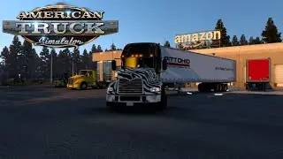 TRUCK DRIVER PLAYS AMERICAN TRUCK SIMULATOR||(PROJECT MID ATLANTIC) Roanoke,VA to Petersburg,VA