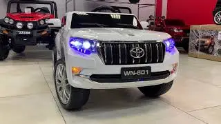 Детский электромобиль Toyota Prado. Полный обзор. Видео детского электромобиля