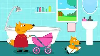Fox Family DRESSES SWAP Funny Story for Kids Finger Family Nursery Rhymes