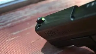 AmeriGlo Weapon Sights MP Shield i-dot настройка