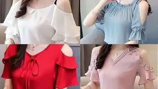 latest trendy cold shoulder sleeve design ideas 2020 fashion trends
