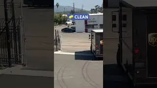 UPS 👍How to turn with a UPS truck