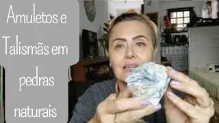 COMO fazer um AMULETO e um TALISMÃ com PEDRAS NATURAIS ✨