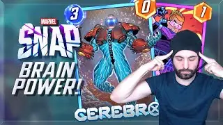 CEREBRO от 3HEAD до 5HEAD! | Marvel Snap Deck