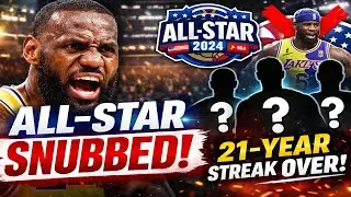LeBron James All-Star Snub Explained | NBA Controversy Breaks the Internet