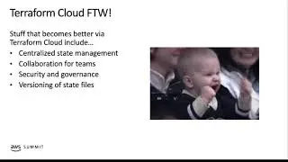 #AWSSummit Open-source Provisioning with Terraform and AWS