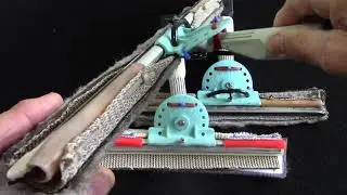 WINDOW CLEANING  ✅MICROFIBER PAD HOLDER CLIP on ALL WINDOW CLEANING CHANNELS   WAGTAIL SQUEEGEES.