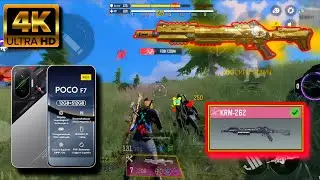 Poco F7  | Call of Duty Mobile Gameplay |KRM-262 GUNSMITH META | Max Graphics | IN BR season 10