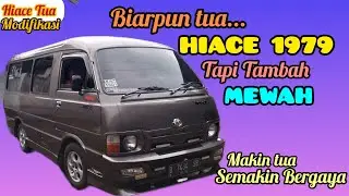 BIARPUN TUA, HIACE 1979 TAPI TAMBAH MEWAH