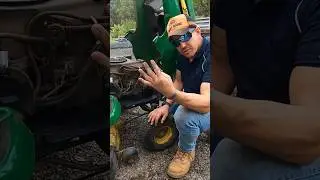 How to test a fuel pump on a Mower, pulse pump #shorts #johndeere