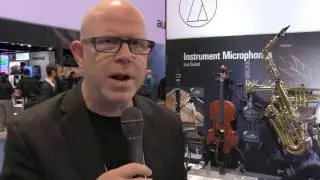 NAMM 2017 - Audio-Technica ATM 350a presentation