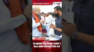 Telangana fire brand leader T Raja Singh resigns from BJP #breakingnews