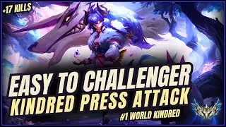 MONSTER! How to play Kindred JG | Challenger Kindred Jg Pro Gameplay | S13 Patch 13.18 ✅🥇