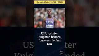 USA Sprinter Knighton doping ban #knighton #doping #usa #sprinter #shorts #trendingshorts