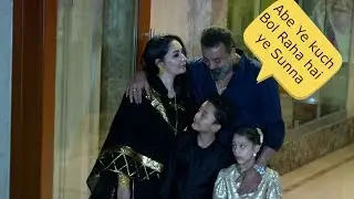 Sanjay Dutt and Maanyata Dutt host a Diwali party