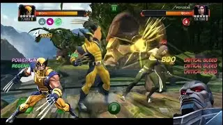 WOLVERINE 5 STAR RANK UP & GAMEPLAY W/APOCALYPSE SYNERGY (MCOC)