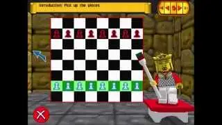 LEGO Chess - Tutorial 1: The Board, Pawns, Knights [Book 1 part 1]