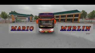 MARIO MERLIN !!! PENDATANG BARU DI LINTASAN.- SHARE LIVERY SHD MARIO MERLIN LINTAS MEDAN - PEKANBARU