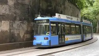 M&uuml;nchen: Max-Planck-Stra&szlig;e. Tram nr. 2135, route 19