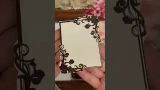 ASMR Scrap Paper Border | The Roaring 20s Deco Fashion Journal  |  Amazon Book | Tutorial Part 5