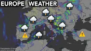 Europe Weather Forecast | ECMWF Model Prediction 4th April 2025 ( Rain Storms ) In Europe