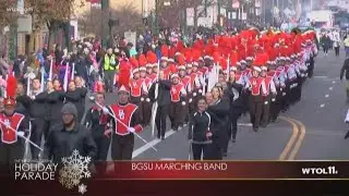 Bowling Green Holiday Parade - BGSU marching band
