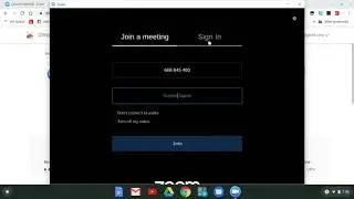 Joining A Zoom Meeting on Chromebook for First Time