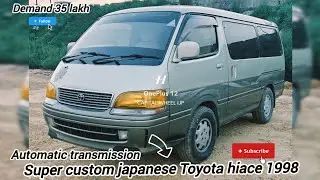 Super custom japanese Toyota hiace 1998||For sale in Islamabad