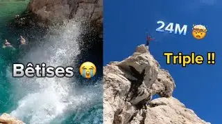 Cliff Diving ( Sugiton ! ) Marseille [ 24M TRIPLE 😱 ] #session91