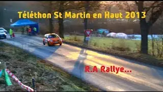 Téléthon Saint Martin en Haut 2013 By R.A Rallye (HD)
