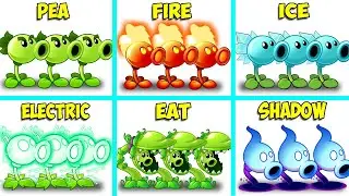 6 Best Team PEA Plants Battlez - Who Will Win? - PvZ 2 Plant Vs Plant