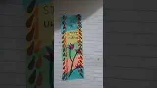 easy bookmark 🔖 Idea 💡#bookmarks #bookmarkmaking #easybookmarks #ideas #diy