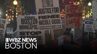 Hundreds gather on Boston Common to protest federal agents shooting Minneapolis resident
