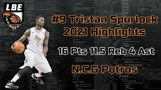 #9 Tristan Spurlock. N.C.G. Potros. LBE 2021 Highlights. (Chihuahua League).