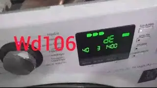 lava seca Samsung wd106 não trava a porta 1199264-3120 whtss