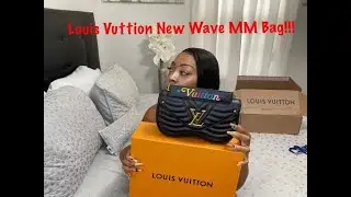 LOUIS VUITTON NEW WAVE CHAIN BAG UNBOXING REVIEW | FIRST IMPRESSIONS