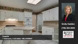 Homes for sale Augusta GA $290,000 Blanchard & Calhoun