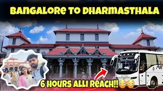 Bengaluru to Dharmasthala | KSRTC AIRAVATA Bus Journey 🚍