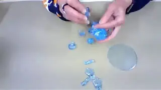 3D Crystal Puzzle - Donald Duck - Time Lapse