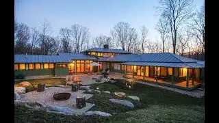 Tour This $2.3M Contemporary Masterpiece | 22 Acres with Private Brook | Kent Connecticut