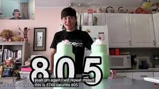7 Shamrock Shake Challenge (1.25 Gallons) REACTION