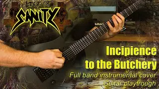 Edge Of Sanity - Incipience To The Butchery Instrumental Cover (Guitar Playthrough + Tabs)