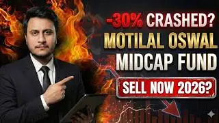 Motilal Oswal Midcap Fund CRASHED -30%? 📉 Sell or Hold?