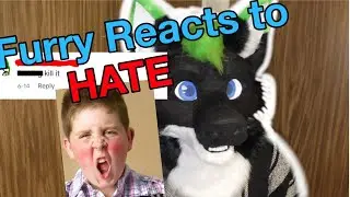 Furry reacts to hate comments!