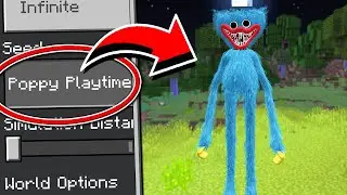 Do NOT Play on the POPPY PLAYTIME SEED in Minecraft...