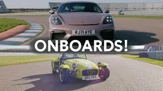 ONBOARDS COMPARISON! Cayman GT4 vs Caterham 420 R Bonus Video