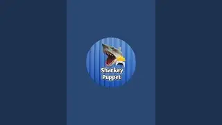Sharkey puppet haciendo  papercarfts