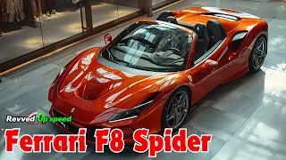 Ferrari F8 Spider Red: Iconic Italian Supercar with Open-Top V8 Power and Timeless Passion