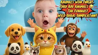 Try Not to Laugh: The Cutest Animal Chaos Ever!